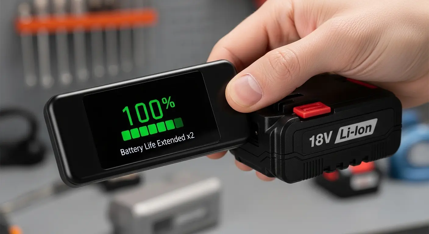 Akku-Lebensdauer maximieren: So halten deine 18V Li-Ion Akkus doppelt so lange